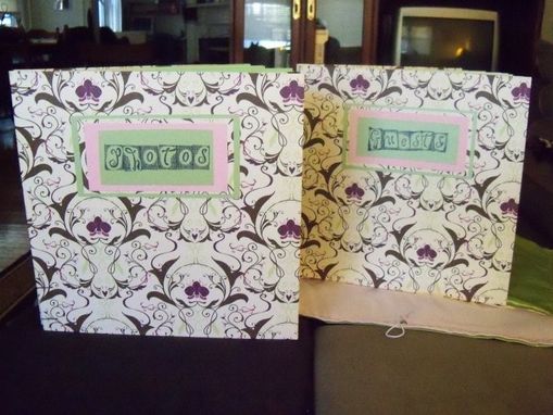 Custom Made Wedding Guestbook And Photo Album Set (With Cover Sleeve)