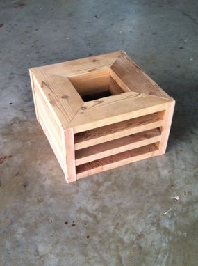 Custom Made Cedar Planter Box / Storage Box