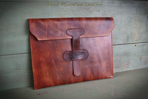 Custom Made Leather Portfolio With Or Without Customization