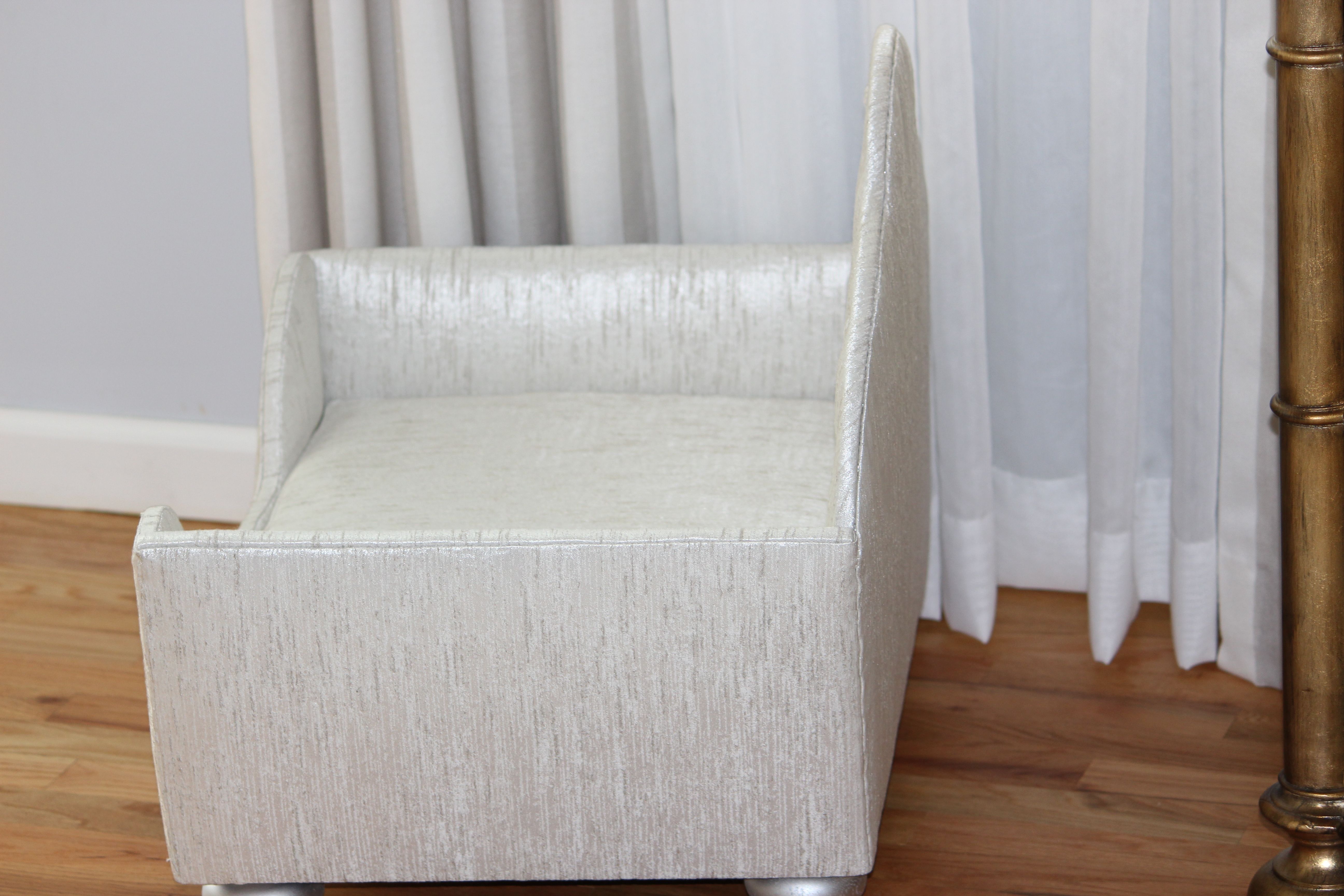 Handmade Upholstered High End Custom Dog Bed by The Pretty Pooch Custom