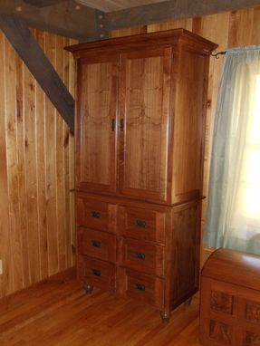 Custom Made Walnut Armoire/Dresser/Entertainment