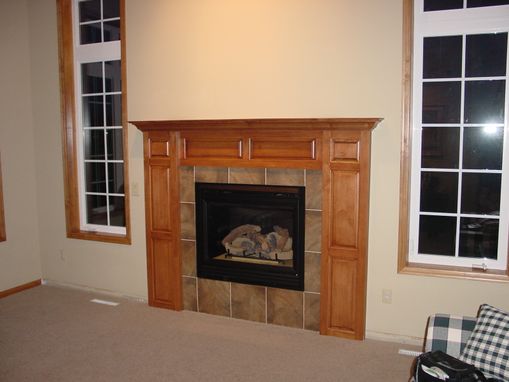 Custom Made Fireplace Mantel