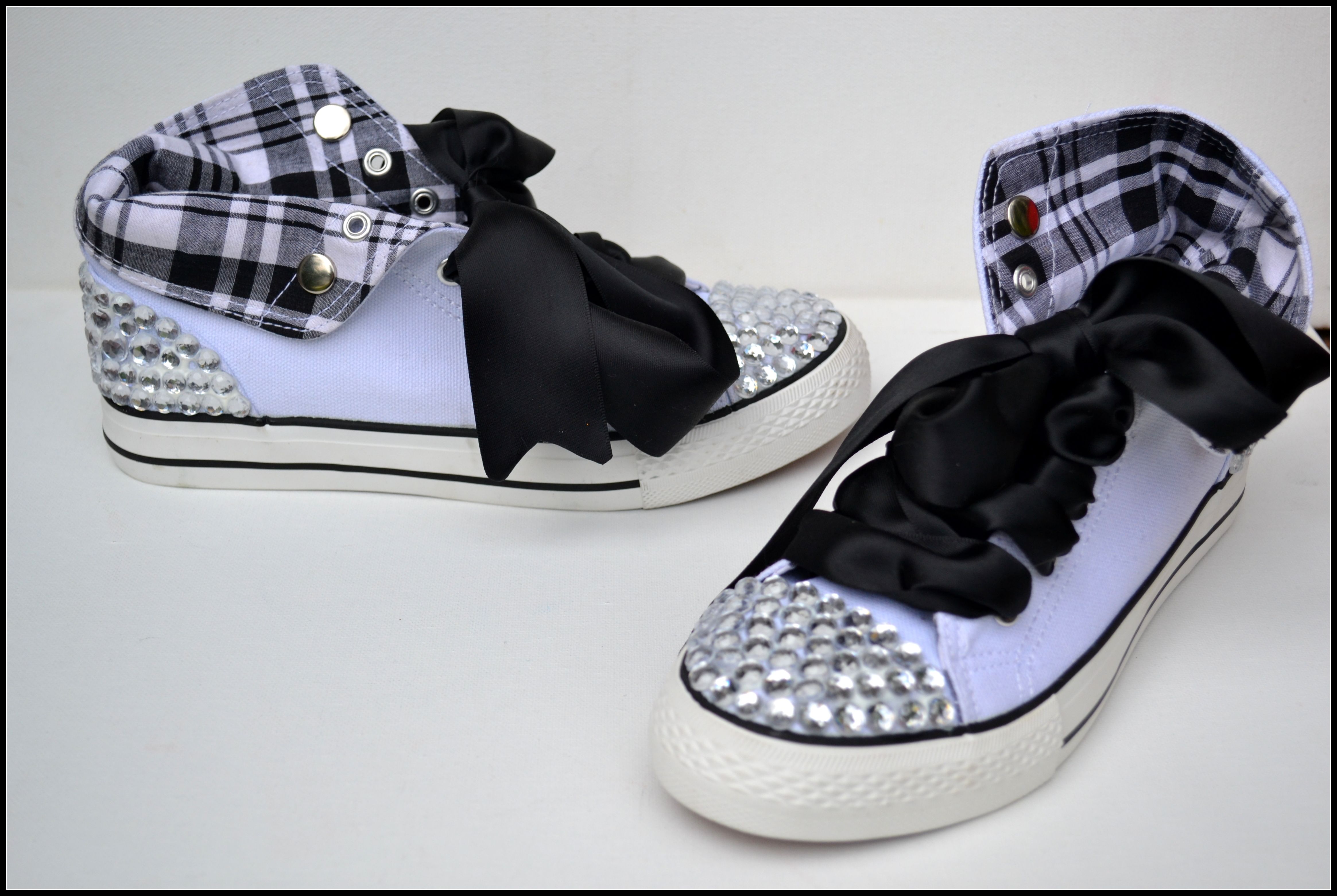 Buy Handmade Girls Rhinestone Hightops, Girls Bling Shoes Buy Handmade Girls Rhinestone Hightops, Girls Bling Shoes