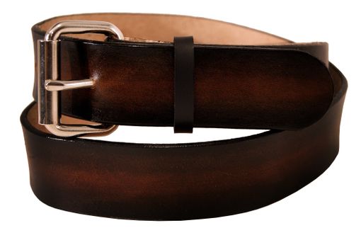 Custom Made Colorburst Leather Belt