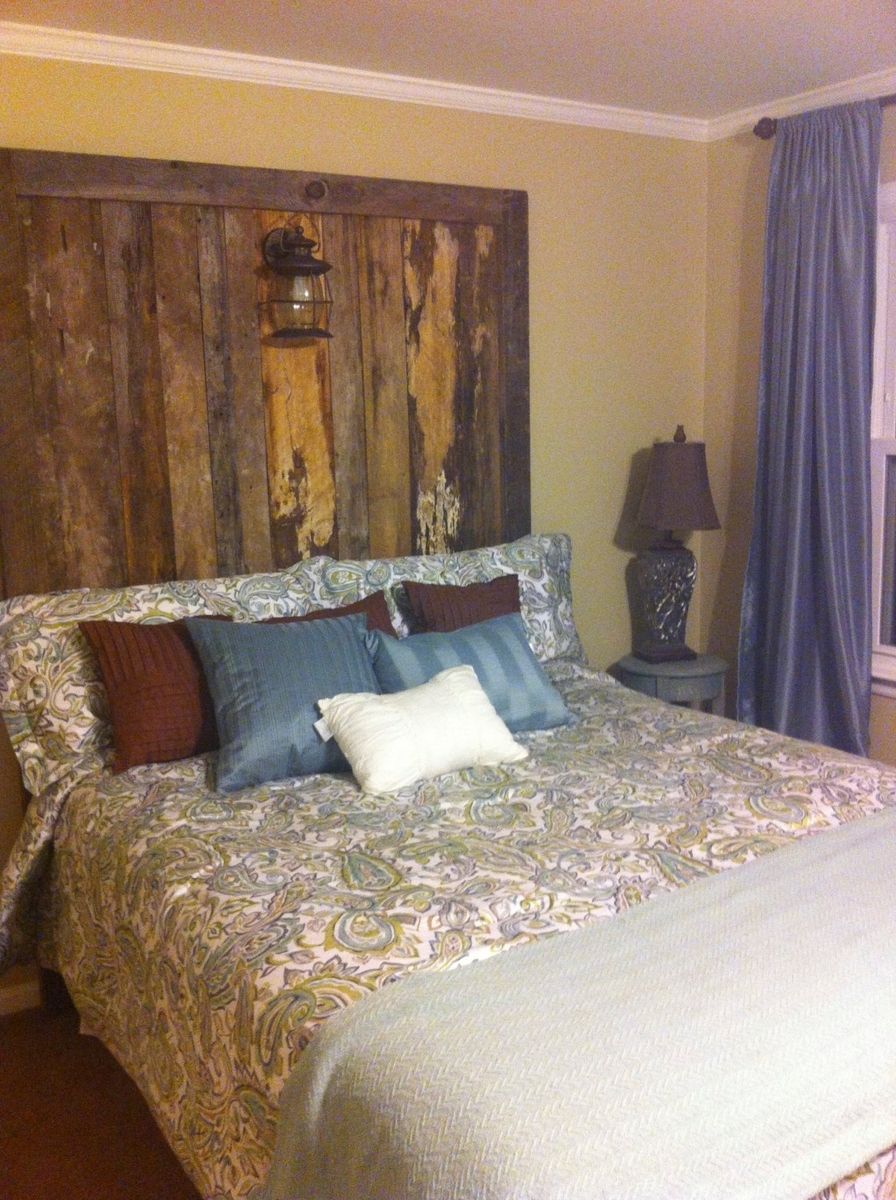 Custom Made Barnwood Headboard (Kris Collection) by ReBarn Custom Home