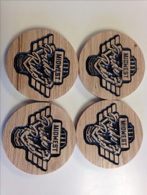 Custom Made Custom Set Of Coasters