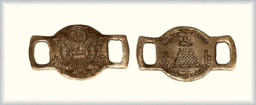 Custom Made Bronze Lace Locks - The Great Seal