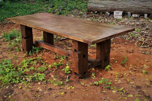 Custom Made Farmhouse Table Reclaimed Barnwood- Maple