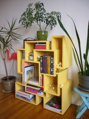 Custom Made Painted Wood Bookcase