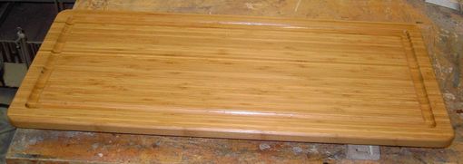 Custom Made Large Bamboo Cutting Board