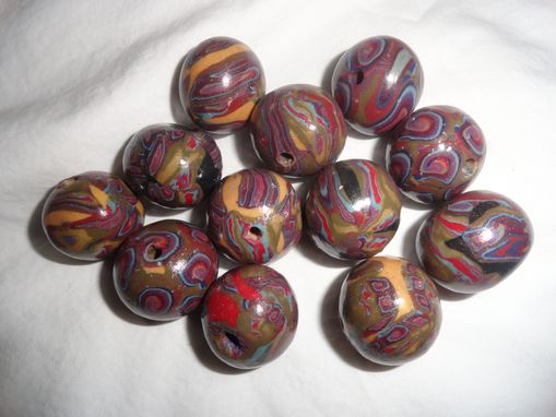 Custom Made Polymer Clay Handmade Beads