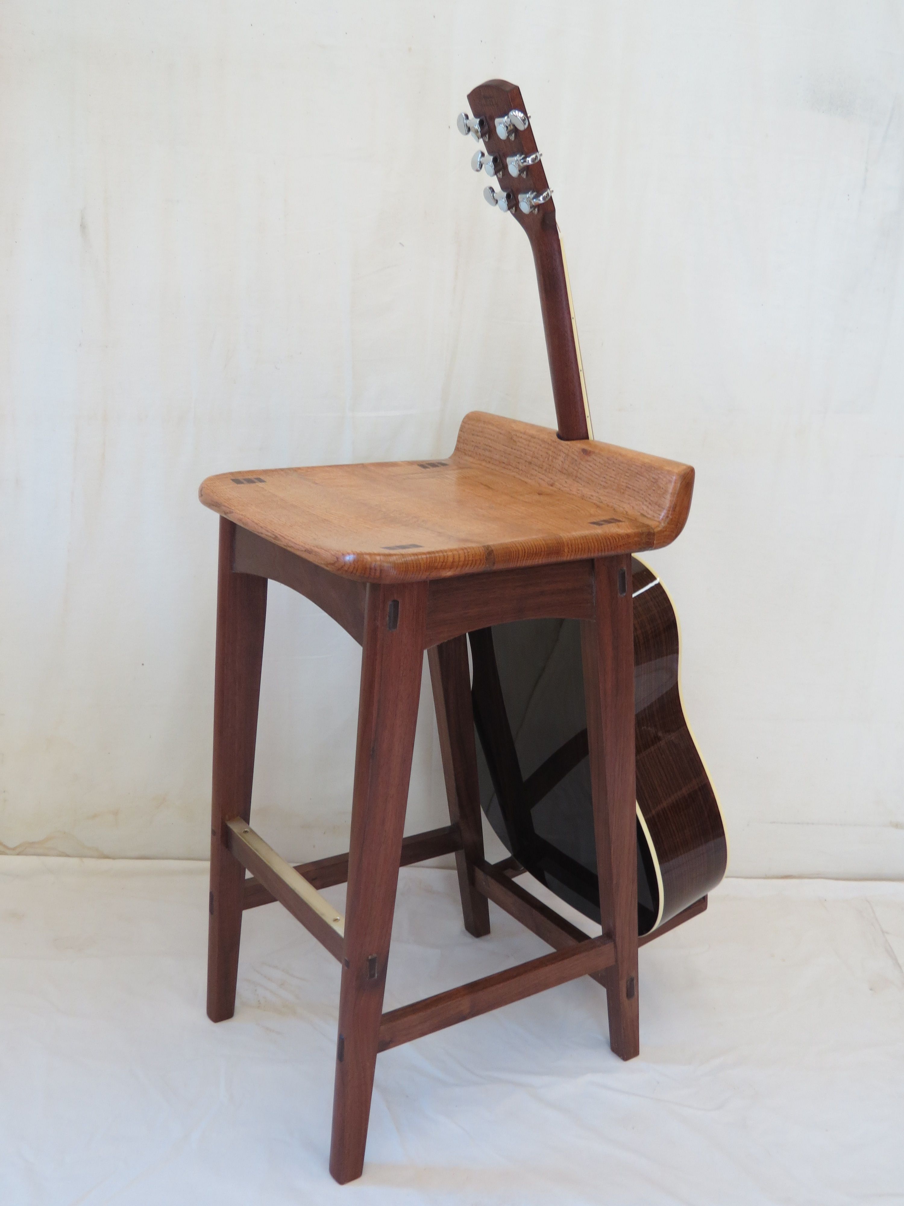 Hand Crafted Guitar Stool By Riichard Gentry Co Custommade Com