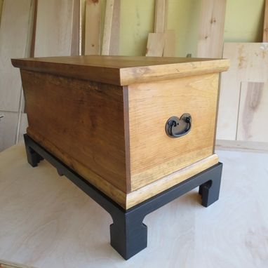 Custom Made Large Wooden Box From Pine And Poplar