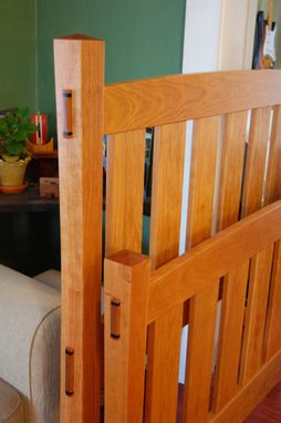 Custom Made Stickley Goes To Scandinavia Cherry Bed