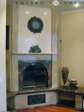 Custom Made Home Decor: Wall Clock, Vase Rack, Wall Art, Fireplace Screen.