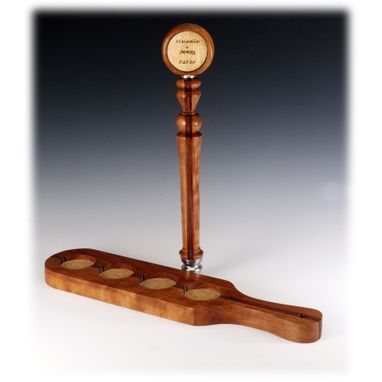 Custom Made Beer Tap Handle And Flight Paddle