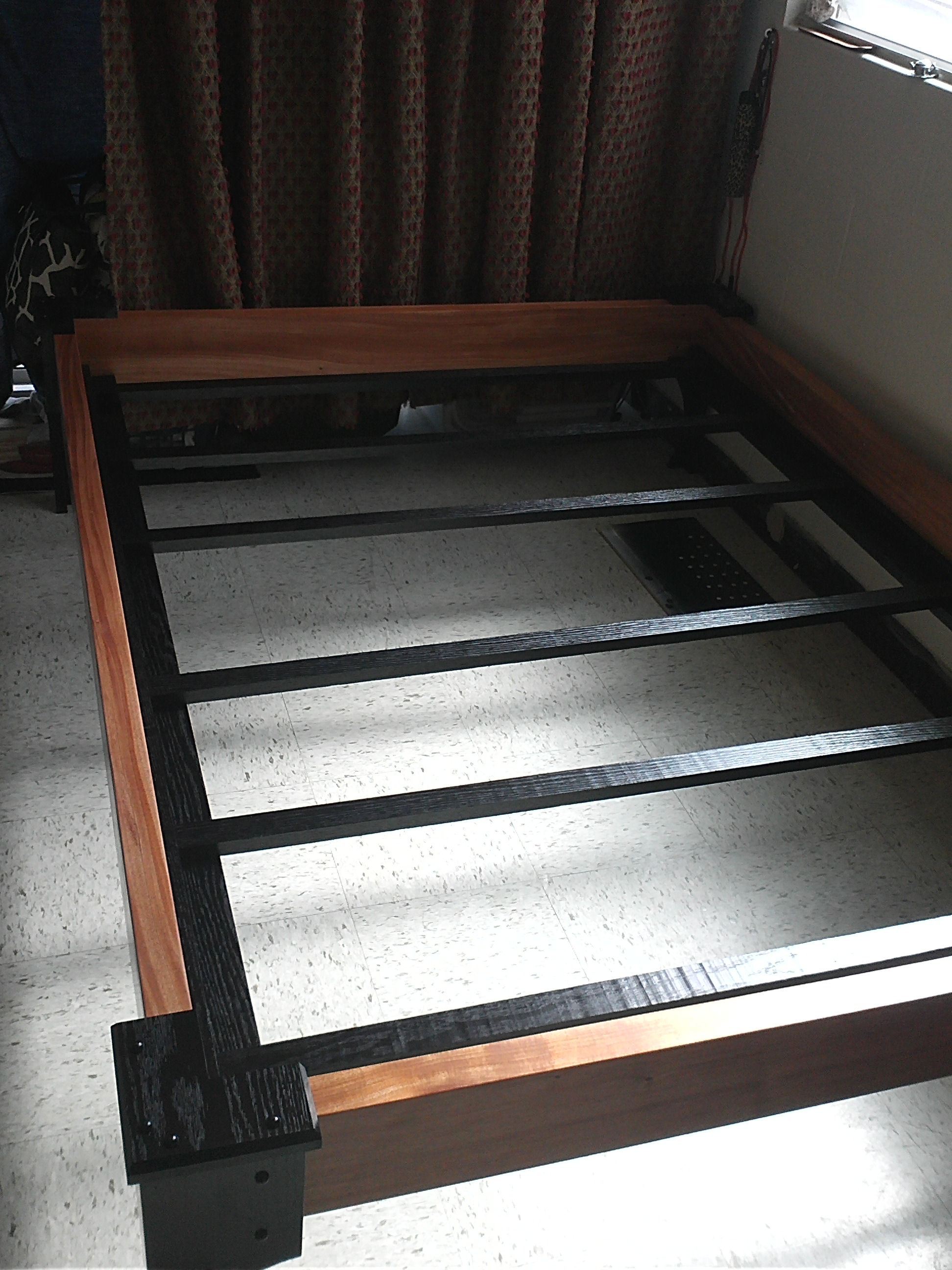 Buy Hand Crafted Thai Inspired Modern Platform Bed, made to order from