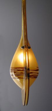 Custom Made Amber Strata Dewdrop