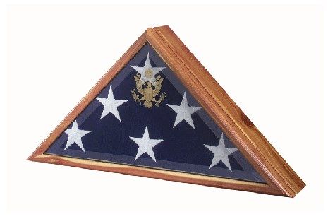 Custom Made Burial Flag Frame - High Quality Flag Frame