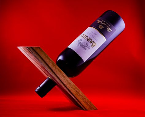 Custom Made Wine Holder - Gravity Wine - Wine -Wine Stand - Magic Wine