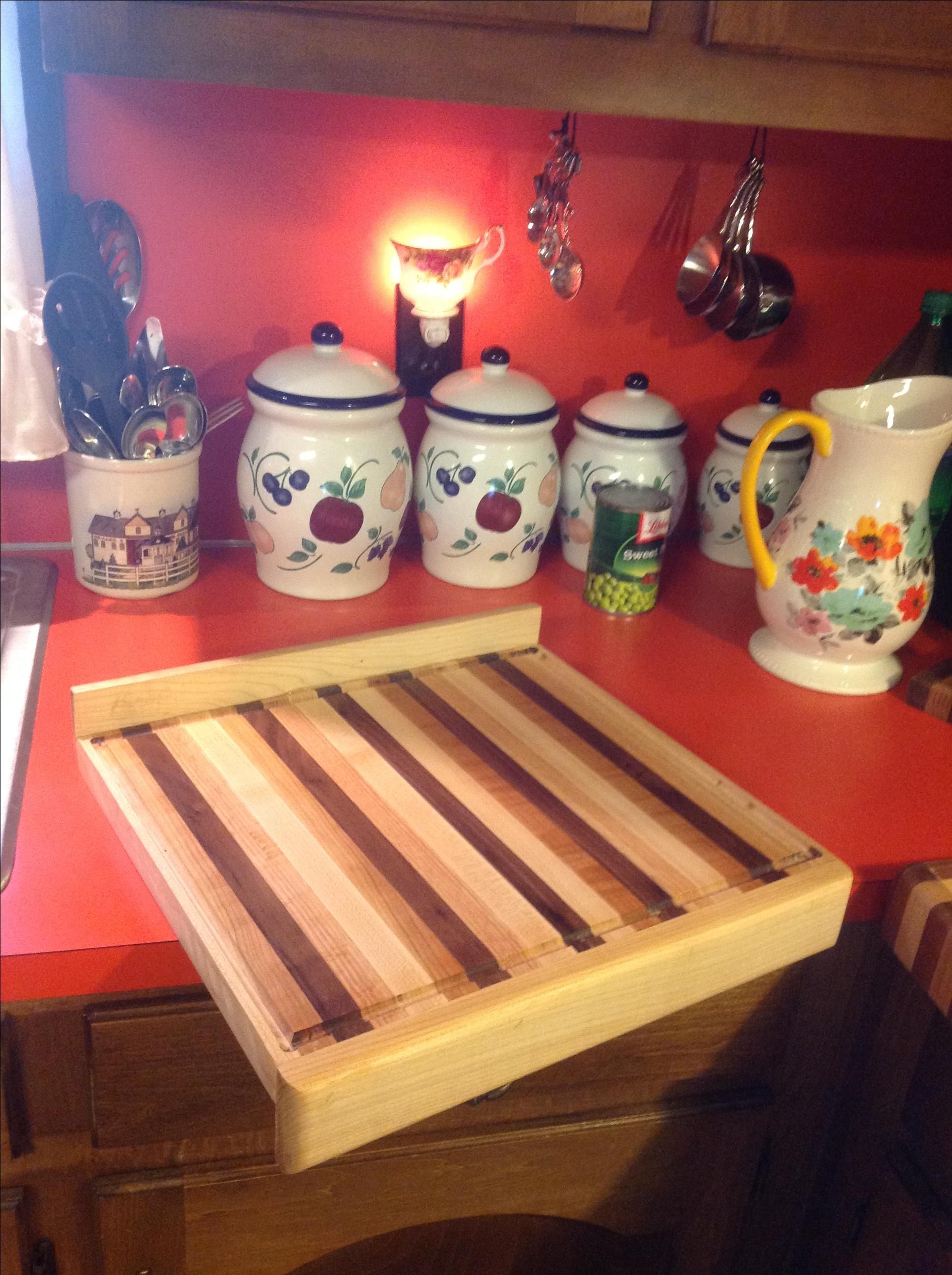 Buy Custom Counter Top Cutting Board, made to order from Dale Greene Wood Creations