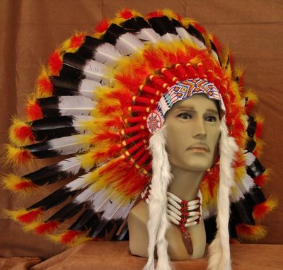 Custom Made Imitation Native American War Bonnet (Inwb108)