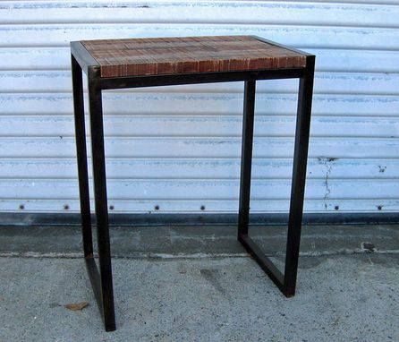 Custom Made Port Reclaimed End Tables
