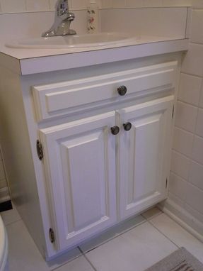 Custom Made Small Bathroom Vanity