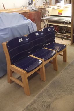 Custom Made Metropolitan Sports Center 3 Seat Rec. Room Bench