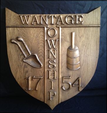 Custom Made New Jersey "Wantage Township" Crest