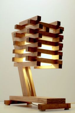Custom Made Woodwarmth Minimalist Desk Lamp