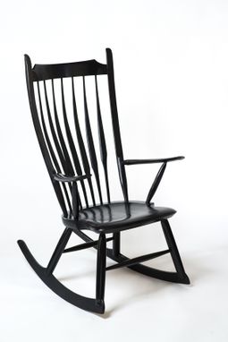 Custom Made Modern Rocking Chair