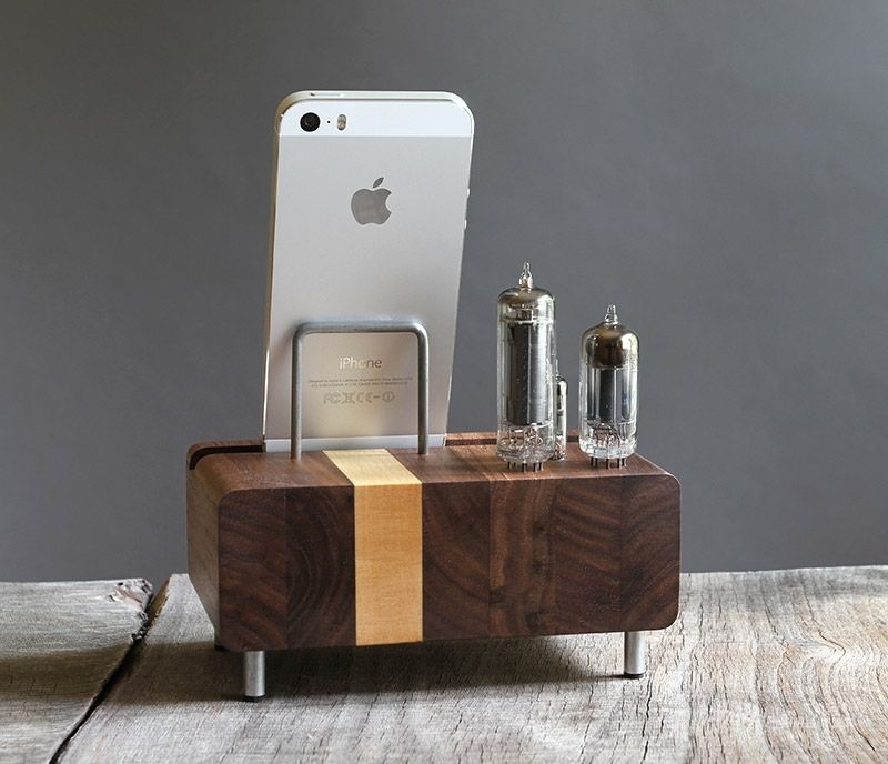 Custom Handcrafted Charging Station For Iphone Samsung Galaxy by