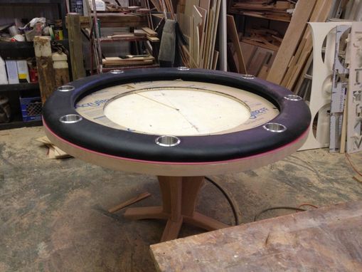 Custom Made 60" Round Poker Table