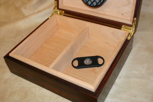 Custom Made Cocobolo Spalted Maple Humidor