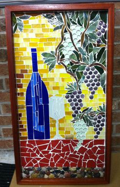Custom Made Wine Mosaic