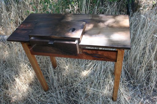 Custom Made Rustic Cherry Entry Table