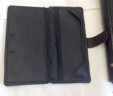 Custom Made Zip Up Leather I Pad Cover Portfolio And Matching I Phone 6 Plus Cover