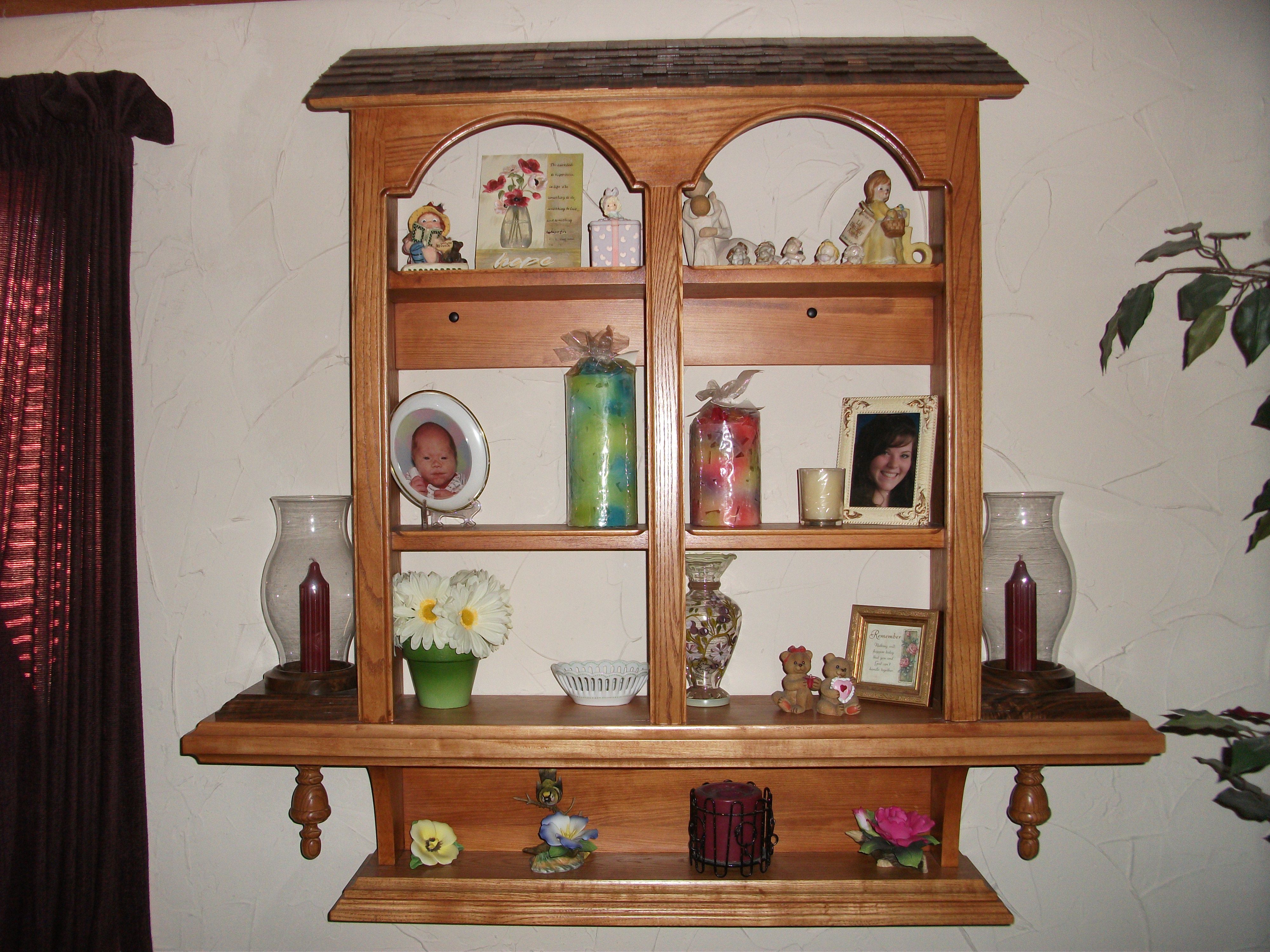 Buy A Hand Made Handmade Wall Hanging Curio Cabinet Made To Order