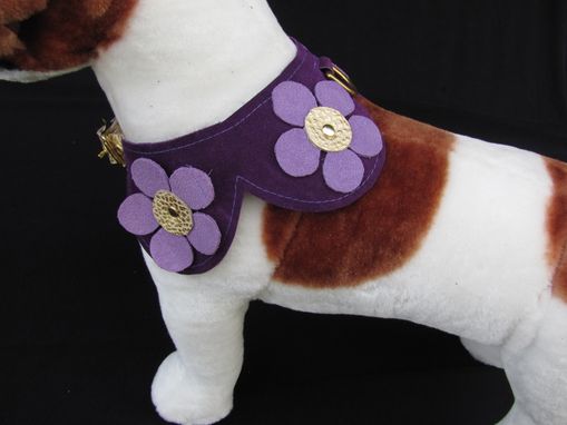 Custom Made Flower Power Dog Collar