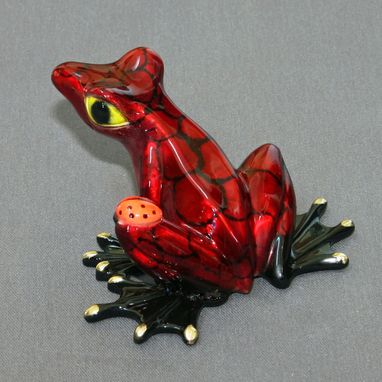 Custom Made Incredible Bronze Frog Figurine Statue Sculpture Limited Edition Signed Numbered