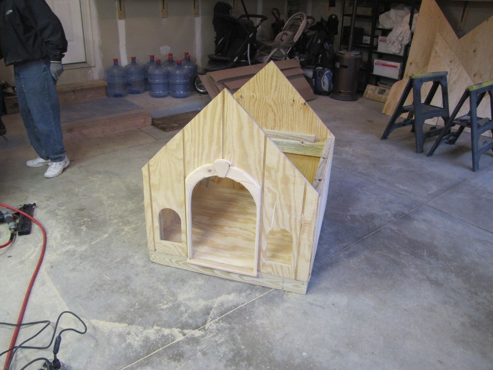 Custom Made Dog House by BK Renovations, Inc