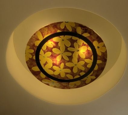 Custom Made Sun Glass Ceiling Fixture