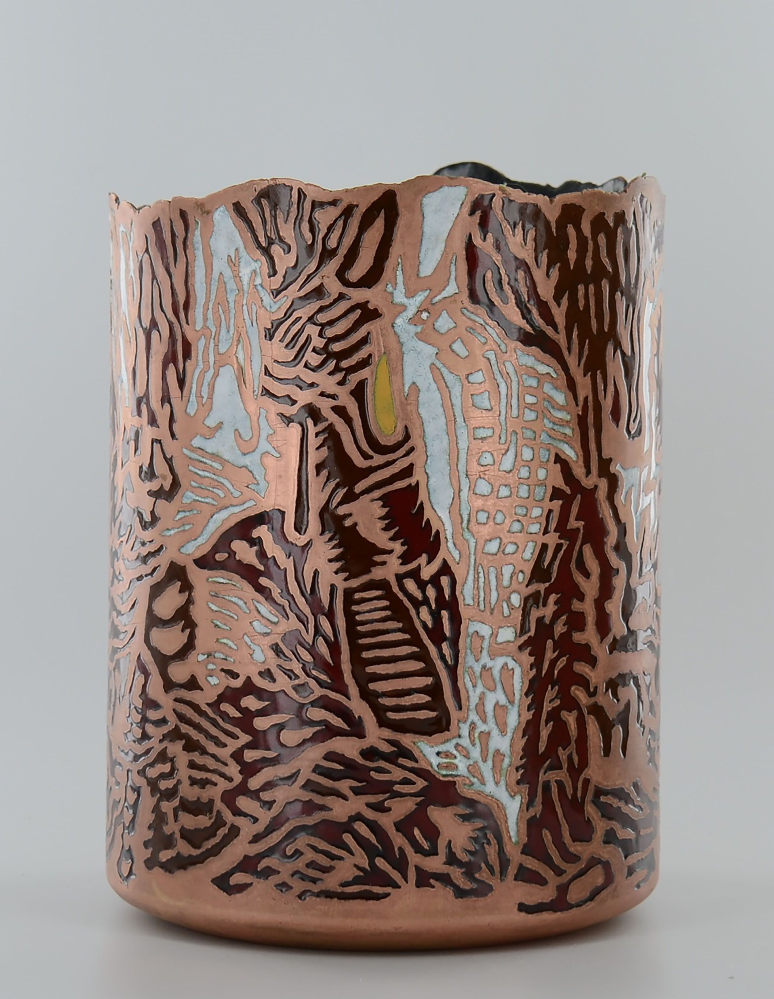 Custom "Vinyasa" Champleve Vessel Collection (Classic Edition) by