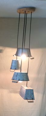 Custom Made Mini Bucket Chandelier