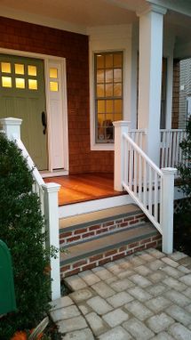 Custom Made Porch Stair Railings