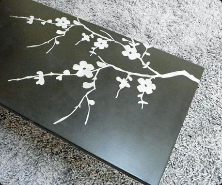 Custom Made 'Cherry Blossom' Concrete Coffee Table