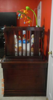 Custom Made Angels Baby Crib