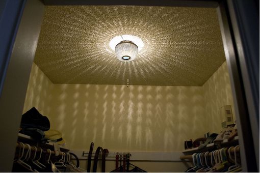 Custom Made Opalite Semi-Flush Mount Ceiling Light