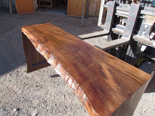 Custom Made Walnut Sofa Table/ Hall Table
